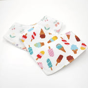 Le Petit Dodo Salya+ Fular Önlük 2'li Set Honey-Ice Cream