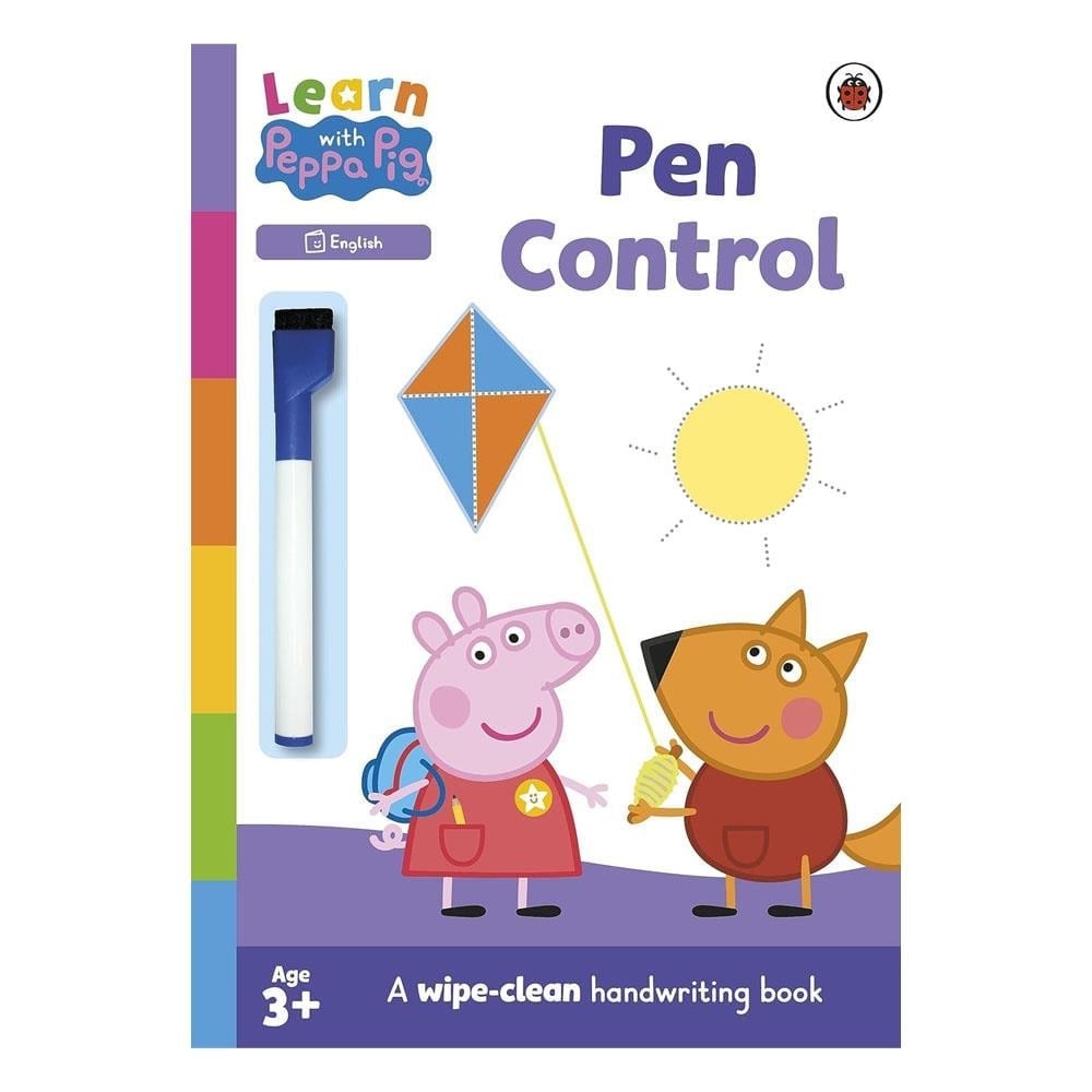 Learn with Peppa - Pen Control Wipe-Clean Activity