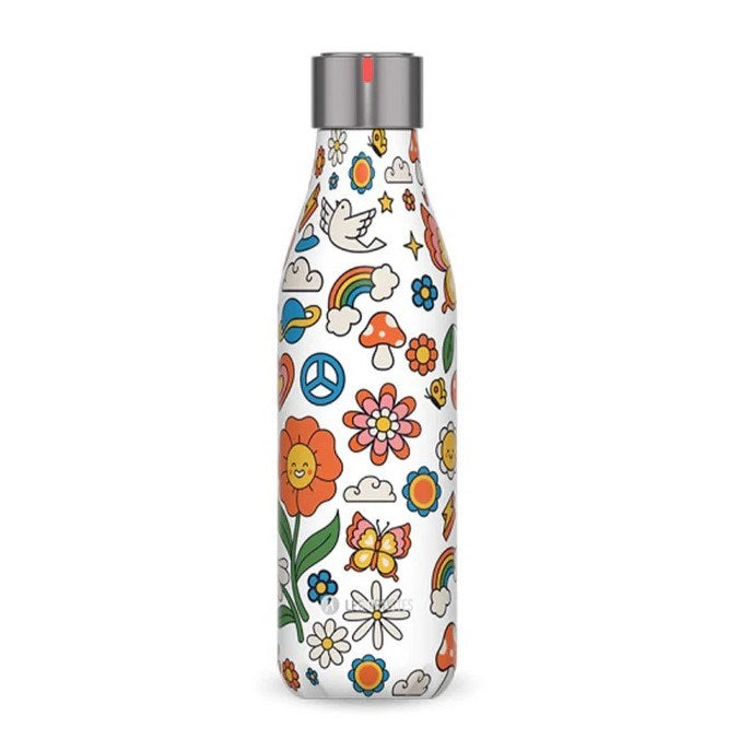 Les Artistes Paris Isı Yalıtımlı Çelik Termos 500 ml - Happy