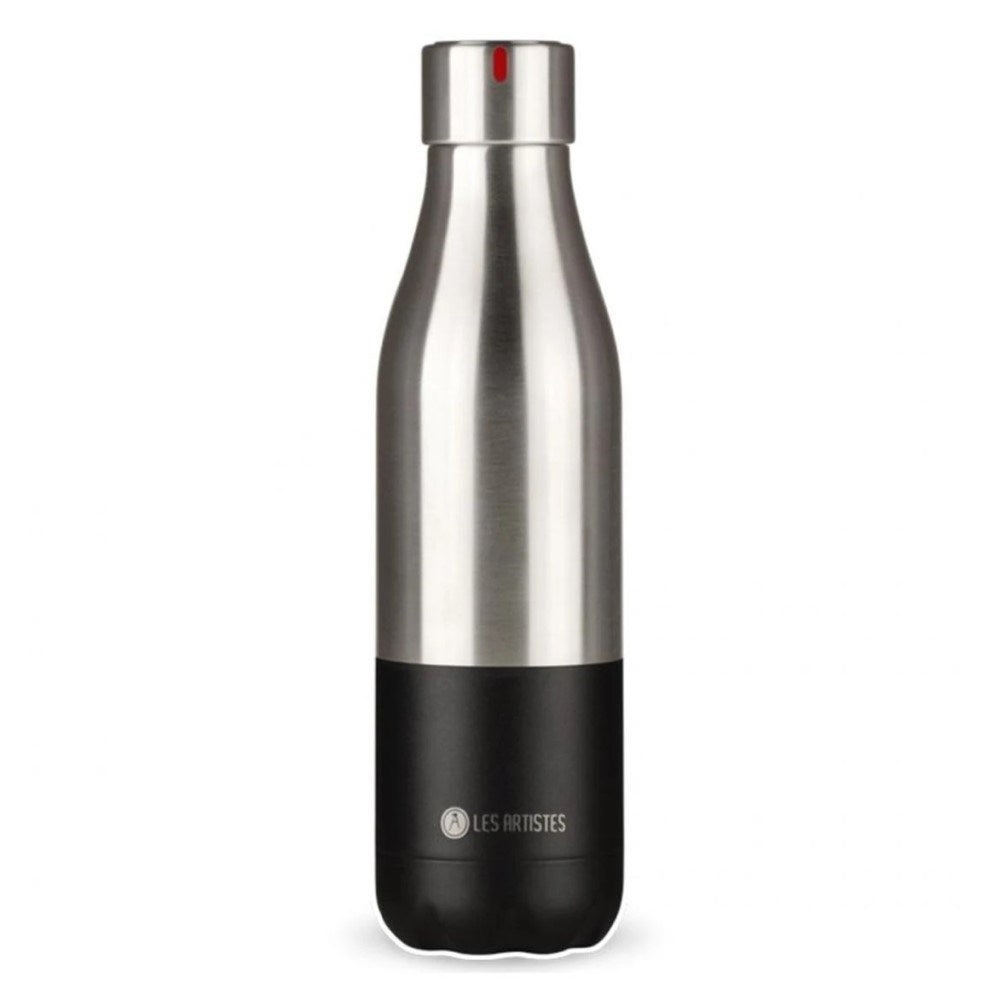 Les Artistes Paris Isı Yalıtımlı Çelik Termos Matara 500 ml Split Black