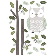 Lilipinso Bebek Odası Çıkartma Baykuş 30x42 cm STD