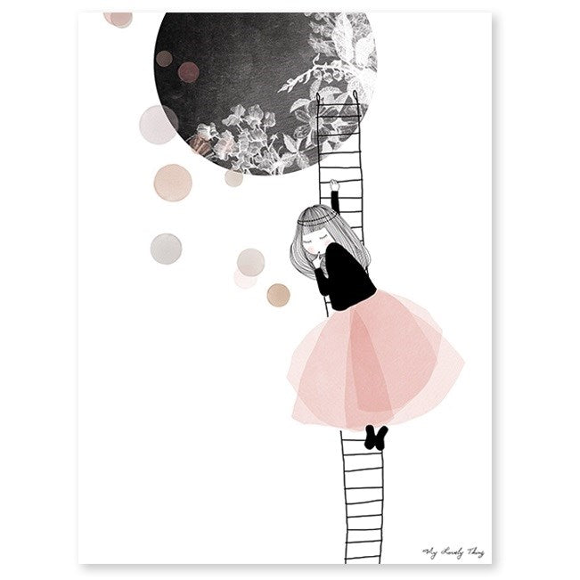 Lilipinso Bebek Odası Poster 30x40 cm Ay STD