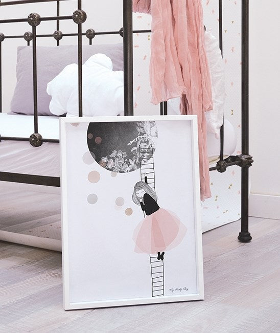 Lilipinso Bebek Odası Poster 30x40 cm Ay STD