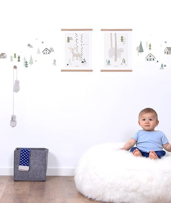 Lilipinso Bebek Odası Poster 30x40 cm Bambi STD