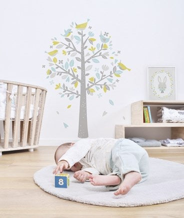 Lilipinso Bebek Odası Poster 30x40 cm Bebek Tavşan STD