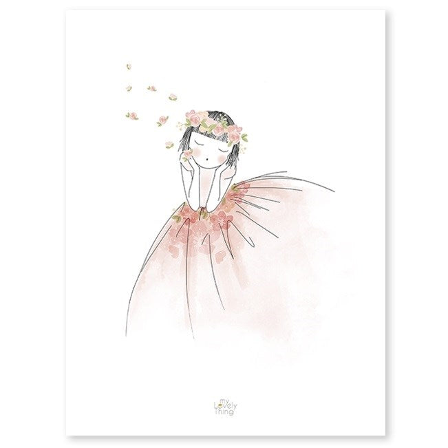 Lilipinso Bebek Odası Poster 30x40 cm Düşler STD