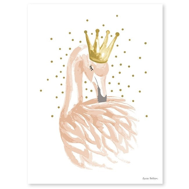 Lilipinso Bebek Odası Poster 30x40 cm Flamingo ve Yıldız STD