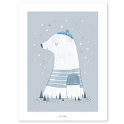 Lilipinso Bebek Odası Poster 30x40 cm Kutup Ayısı STD