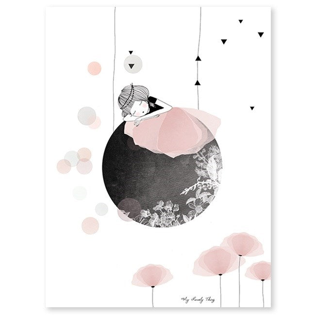Lilipinso Bebek Odası Poster 30x40 cm Siesta STD