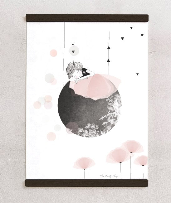 Lilipinso Bebek Odası Poster 30x40 cm Siesta STD