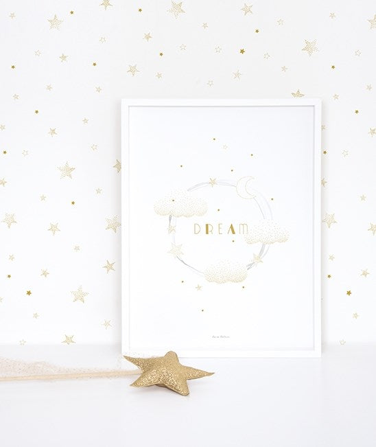 Lilipinso Bebek Odası Poster 30x40 cm Tatlı Rüyalar STD