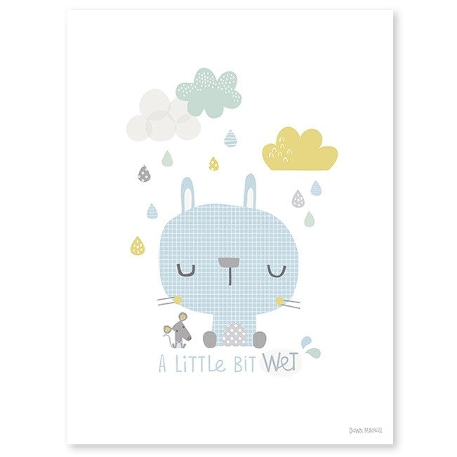 Lilipinso Bebek Odası Poster 30x40 cm Tavşan İle Fare STD