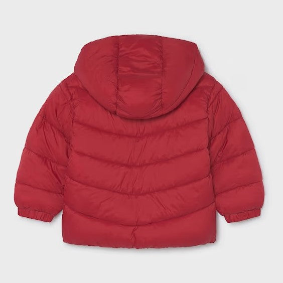 Mayoral Kışlık Erkek Basic Anorak Mont Kırmızı