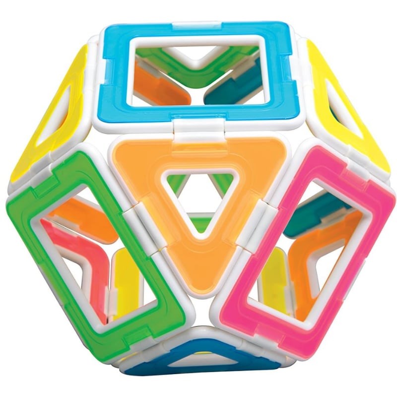 Magformers Mıknatıslı XL Neon Set - 30 Parça