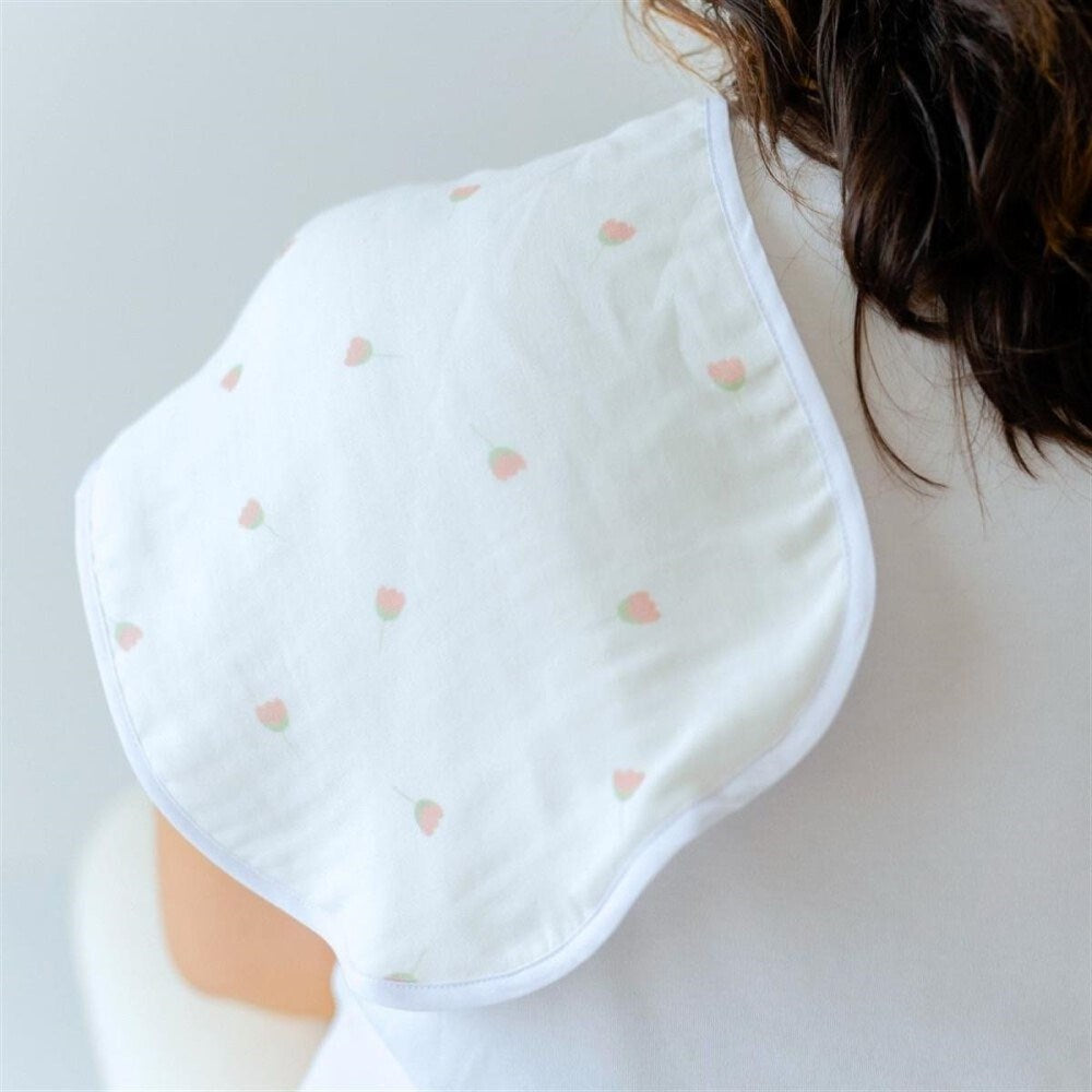 Mama Yoyo Alezli Organik Müslin Omuz Bezi - Lale