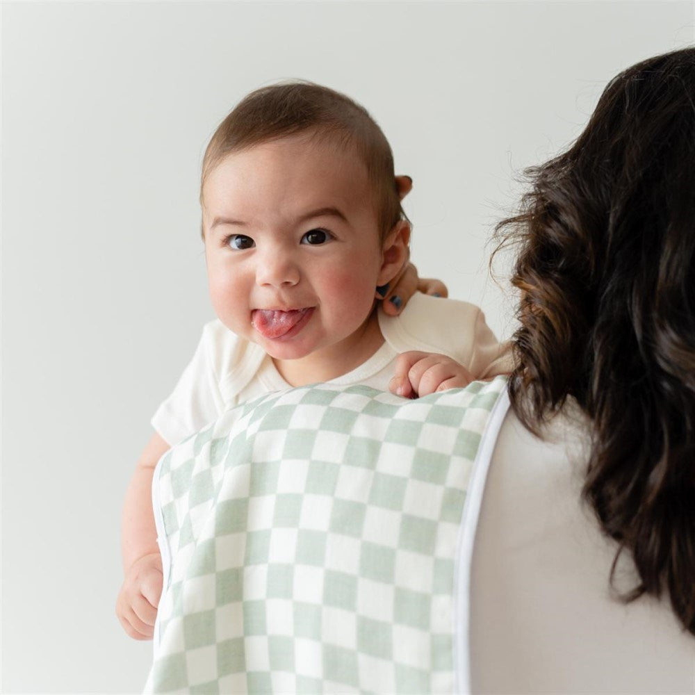 Mama Yoyo Alezli Organik Müslin Omuz Bezi - Mint Dama