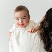 Mama Yoyo Alezli Organik Müslin Omuz Bezi - Samanyolu