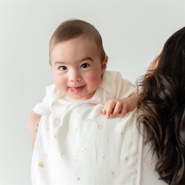 Mama Yoyo Alezli Organik Müslin Omuz Bezi - Samanyolu