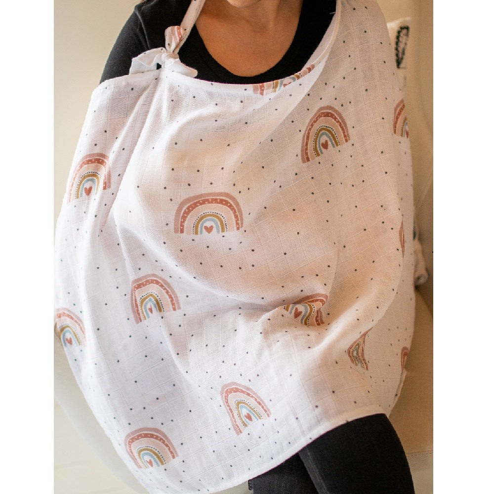 Mama Yoyo Bebek Emzirme Önlüğü - Rainbow (Gökkuşağı)