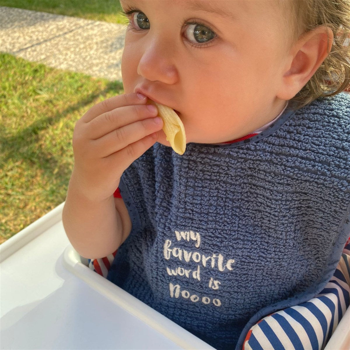 Mama Yoyo Bebek Havlu Mama Önlüğü - My Favorite Word İs No