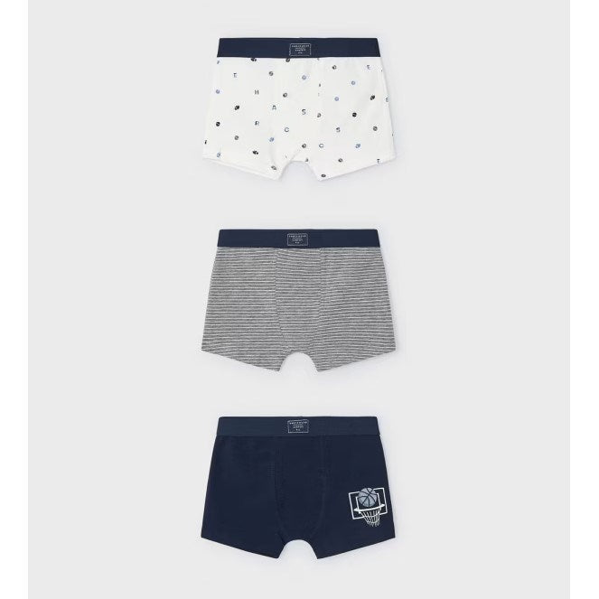 Mayoral Erkek Boxer Külot 3'lü Set Lacivert