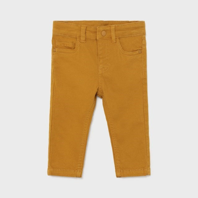 Mayoral Kışlık Erkek Bebek SlimFit Pantolon Taba