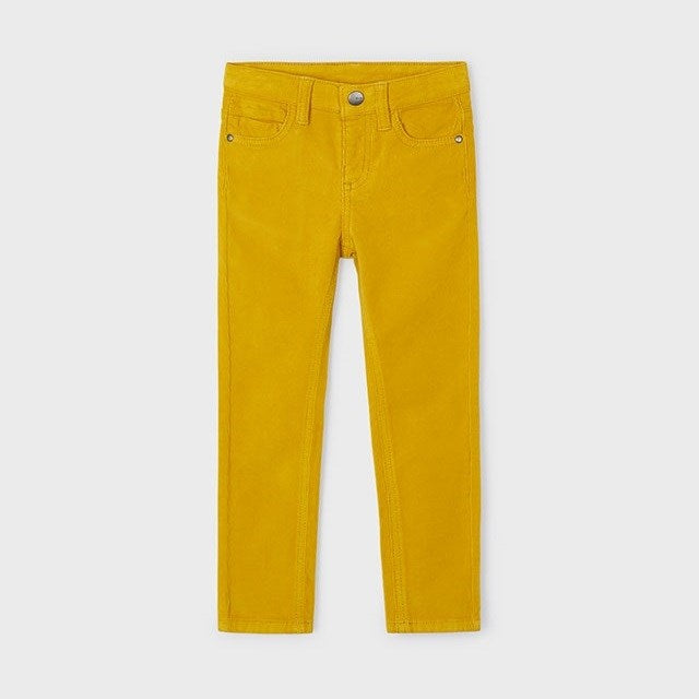 Mayoral Kışlık Erkek Kadife SlimFit Pantolon Sarı