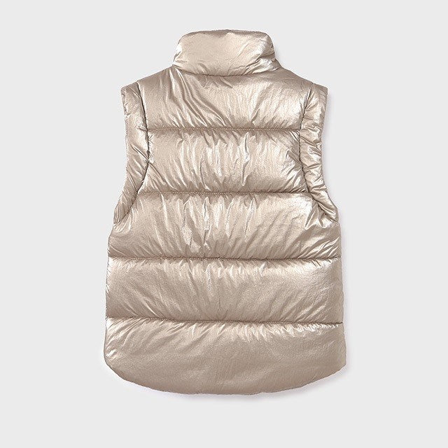 Mayoral Kışlık Kız Dolgulu Anorak Yelek Bej