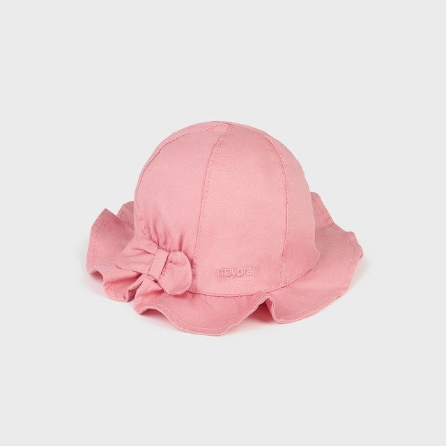 Mayoral Kız Bebek Gabardin Şapka Koyu Pembe
