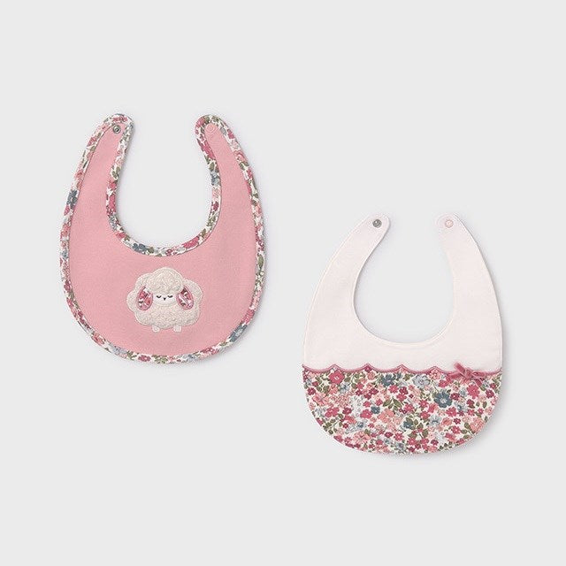 Mayoral Kız Bebek Önlük 2'li Set Pembe