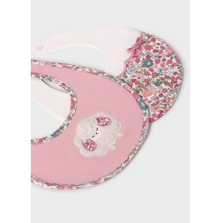 Mayoral Kız Bebek Önlük 2'li Set Pembe