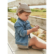 Mayoral Yazlık Erkek Bebek Denim Ceket Mavi
