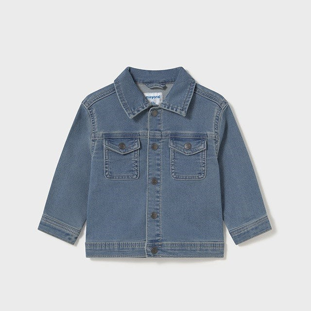 Mayoral Yazlık Erkek Bebek Denim Ceket Mavi