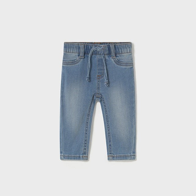 Mayoral Yazlık Erkek Bebek Denim Pantolon Mavi