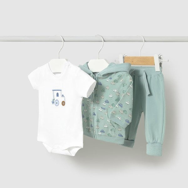 Mayoral Yazlık Erkek Bebek Eşofman 3'lü Set Yeşil