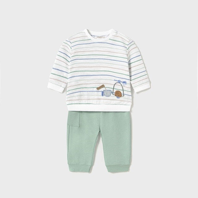 Mayoral Yazlık Erkek Bebek Eşofman 4'lü Set Yeşil