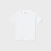 Mayoral Yazlık Erkek Bebek Kısa Kol T-shirt Beyaz