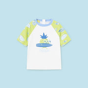 Mayoral Yazlık Erkek Bebek Kısa Kol T-shirt Mayo Açık Yeşil