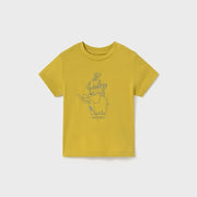 Mayoral Yazlık Erkek Bebek Kısa Kol T-shirt Sarı