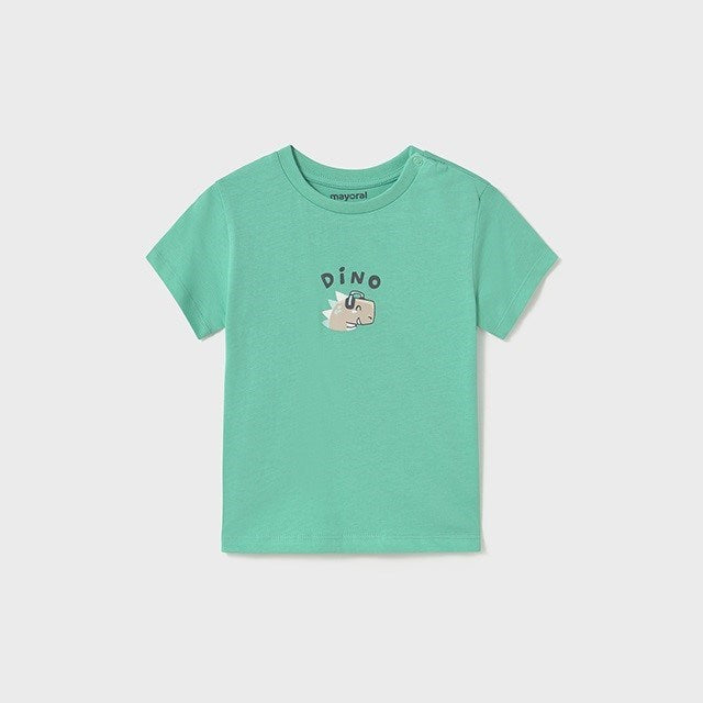 Mayoral Yazlık Erkek Bebek Kısa Kol T-shirt Yeşil