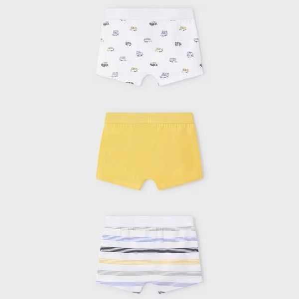 Mayoral Yazlık Erkek Boxer Külot 3'lü Set Sarı