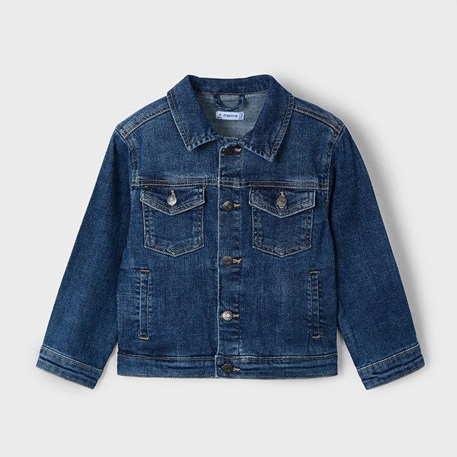 Mayoral Yazlık Erkek Denim Ceket Mavi