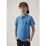 Mayoral Yazlık Erkek Kısa Kol Polo T-shirt Mavi
