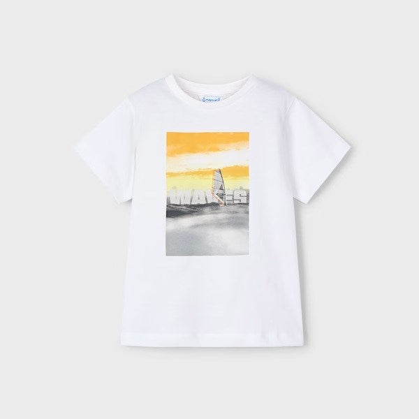 Mayoral Yazlık Erkek Kısa Kol T-shirt 2'li Set Sarı