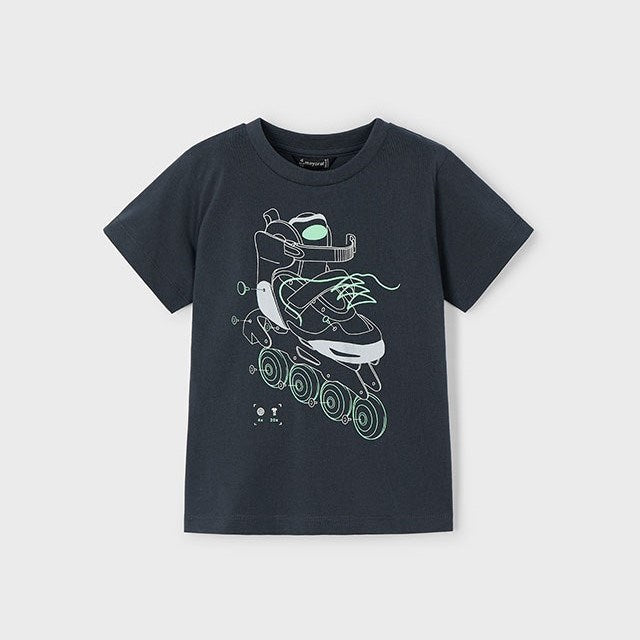 Mayoral Yazlık Erkek Kısa Kol T-shirt Antrasit