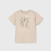 Mayoral Yazlık Erkek Kısa Kol T-shirt Bej