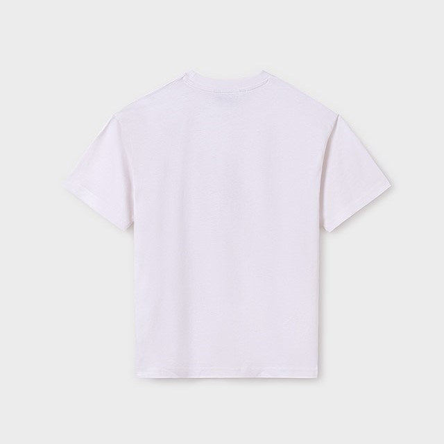 Mayoral Yazlık Erkek Kısa Kol T-shirt Beyaz