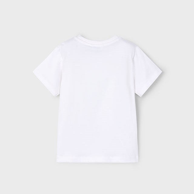 Mayoral Yazlık Erkek Kısa Kol T-shirt Beyaz