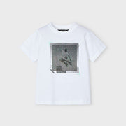 Mayoral Yazlık Erkek Kısa Kol T-shirt Beyaz