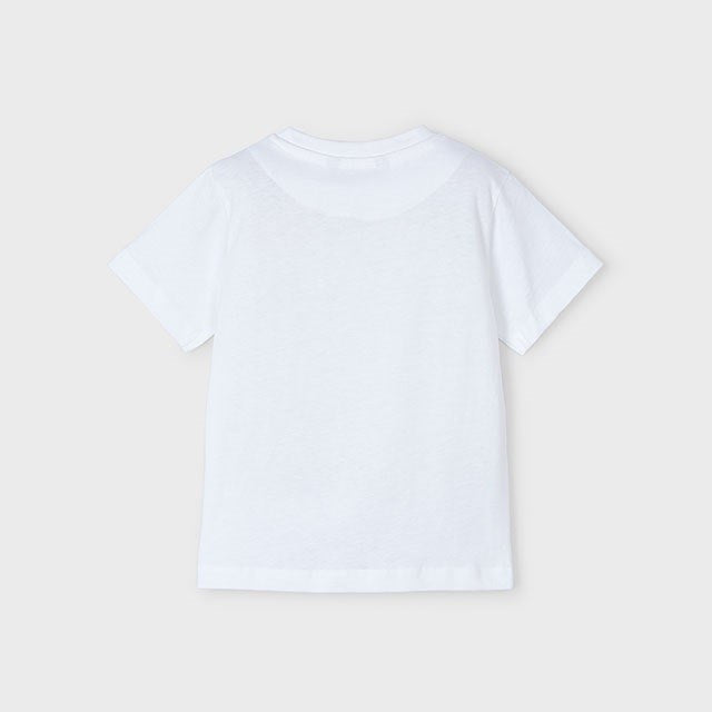 Mayoral Yazlık Erkek Kısa Kol T-shirt Beyaz